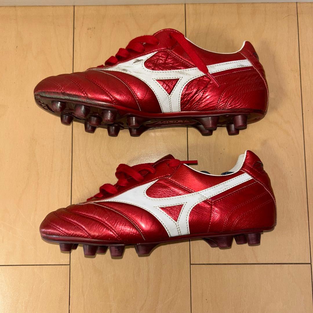 ミズノ　モレリア2 レッド/赤